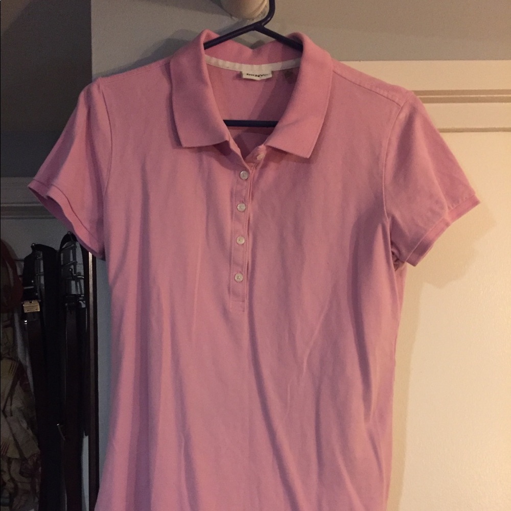 Polo shirt in pink!